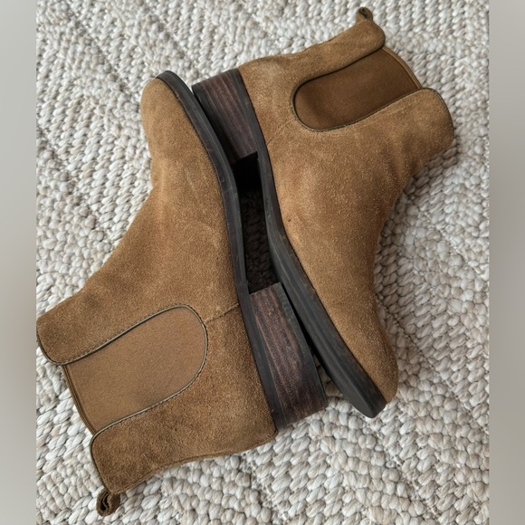 Cole Haan Women's Landsman Boot Chelsea Camel Tan Brown Suede women’s size 9 - Picture 5 of 7